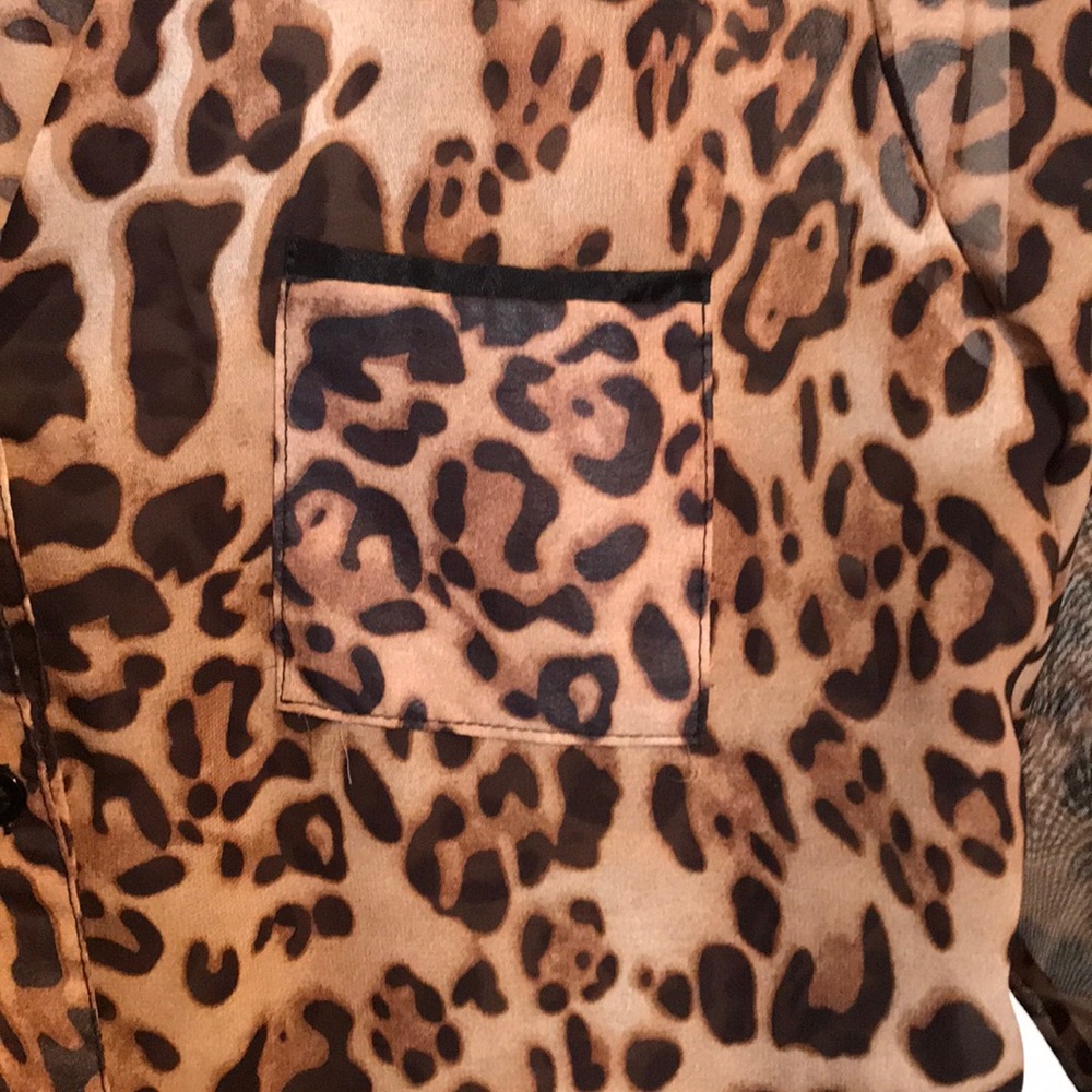 Leopard Blouse - Picture 4 of 5